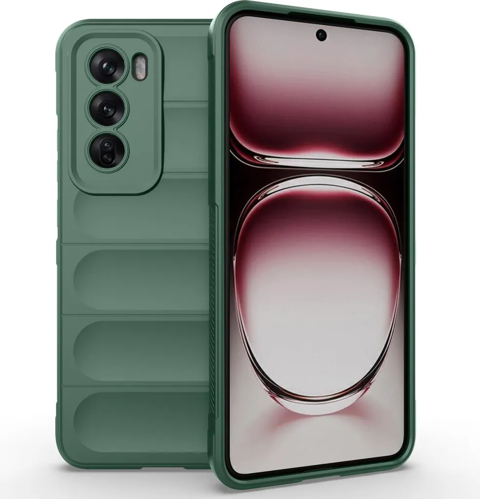 Custodia imoshion EasyGrip Oppo Reno 12 Pro Verde Scuro | Protezione Top