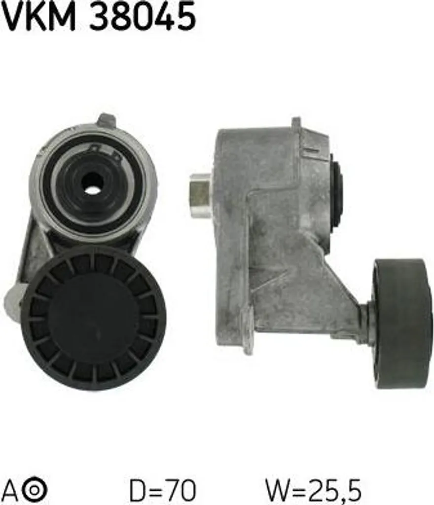 SKF VKM 38045 Rouleau Tendeur de Courroie pour Classe C E G S SL