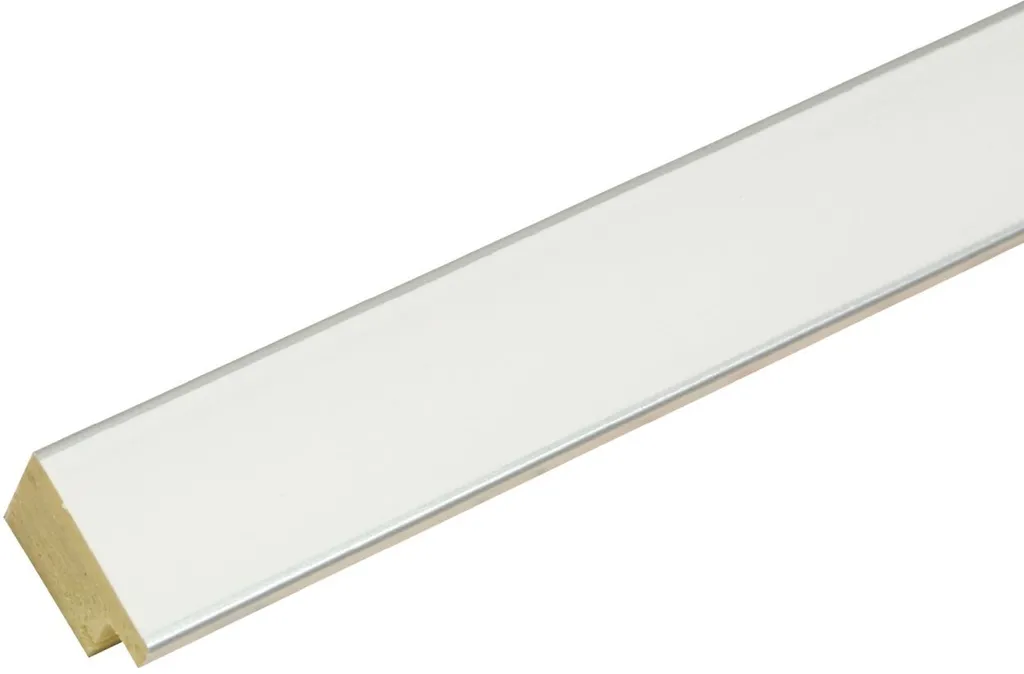 Cornice Moderna 20x30 Bianca S41VK1 | Minimal Decor Casa e Ufficio - 2