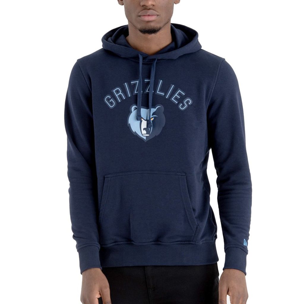 New Era Fleece Hoody - NBA Memphis Grizzlies navy