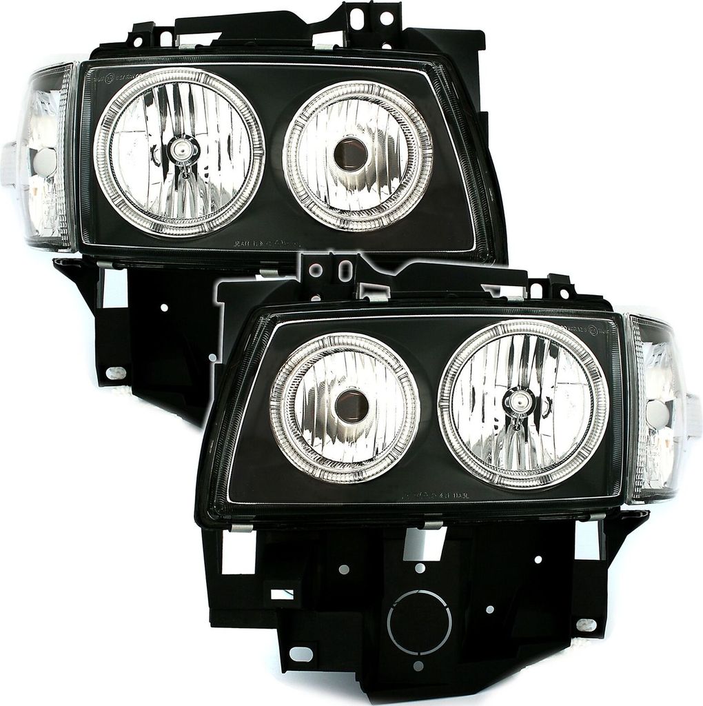 Angel Eyes světlomety černé LEVÝ + PRAVÝ pro VW T4 IV z let Obrázek produktu 