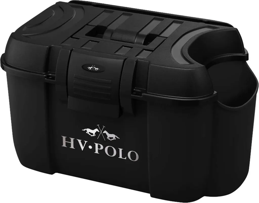 Boîte de pansage HVPNena HV Polo Noire : fini le désordre en sellerie
