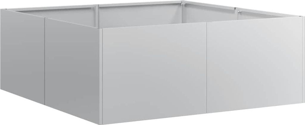 vidaXL Kvetináč 80x80x30 cm Pozinkovaná oceľ Obrázok produktu 