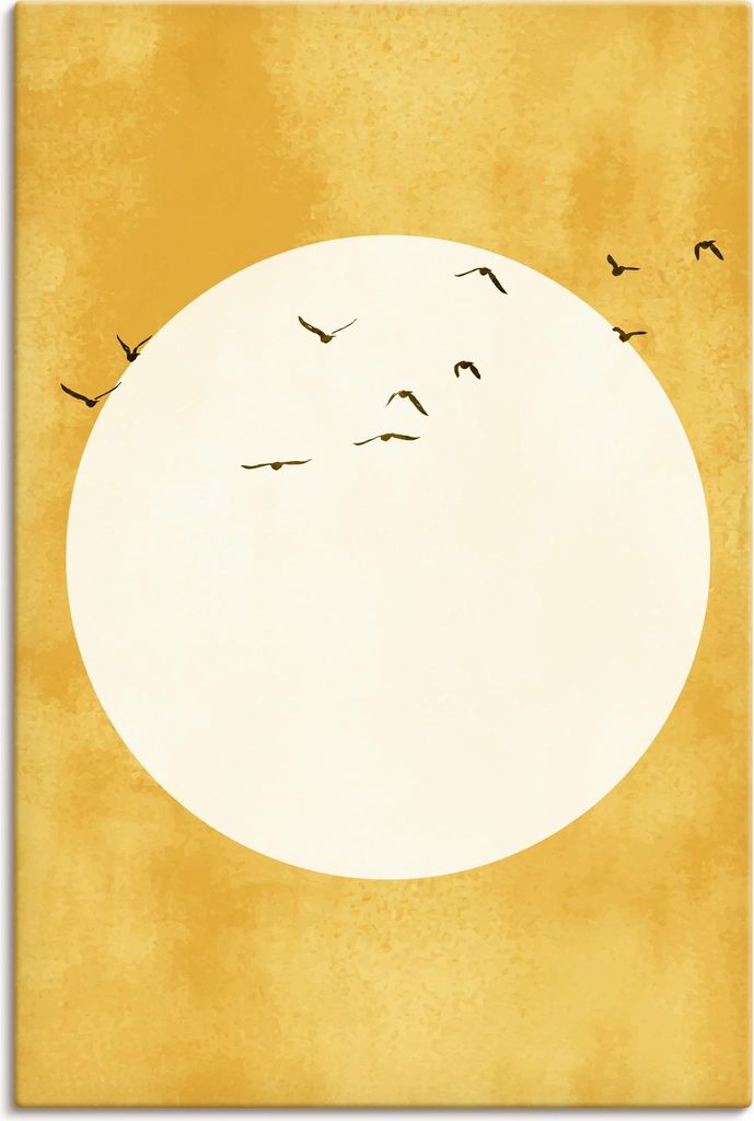 ARTland Leinwandbild Ewiger Sonnenschein Größe: 40x60 cm