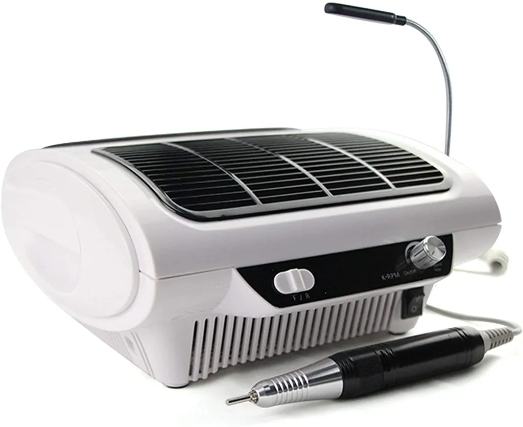 Set de manucure avec aspiration puissante et fraises diamantées 65W
