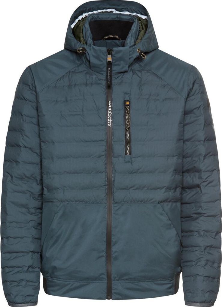 Camel Active gesteppte Übergangsjacke blau mit Brusttasche