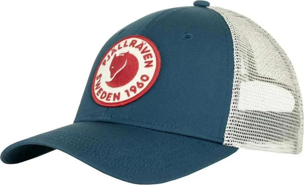 Fjällräven 1960 Logo Långtradarkeps Indigo Blue - Taglia L/XL
