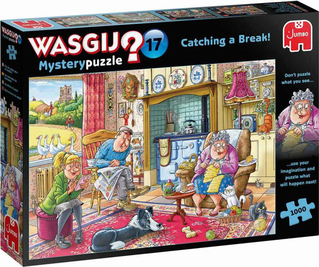 Wasgij Mystery 17 1000pcs, 1000 kusov, Komiks, 12 rok / Obrázok produktu 