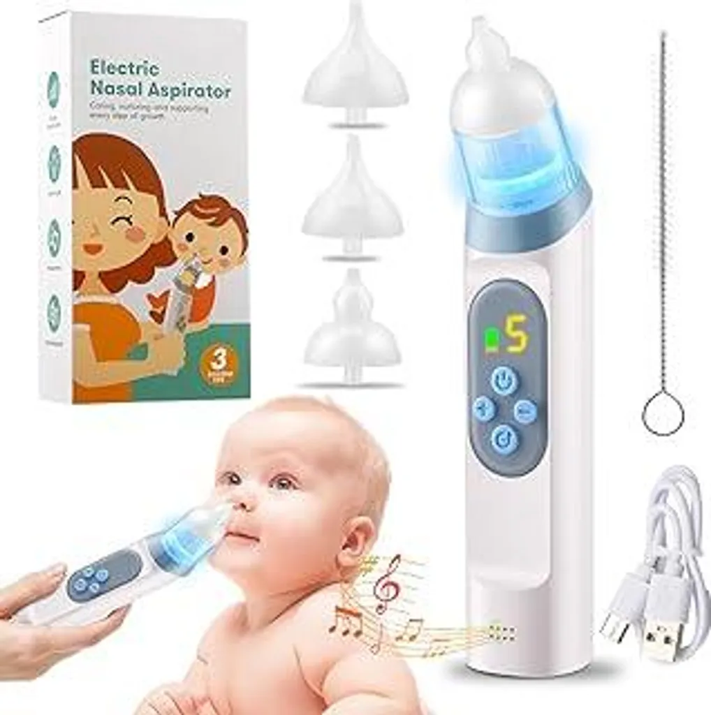 Come ho salvato le notti di mio figlio con l'Aspiratore Nasale Elettrico
