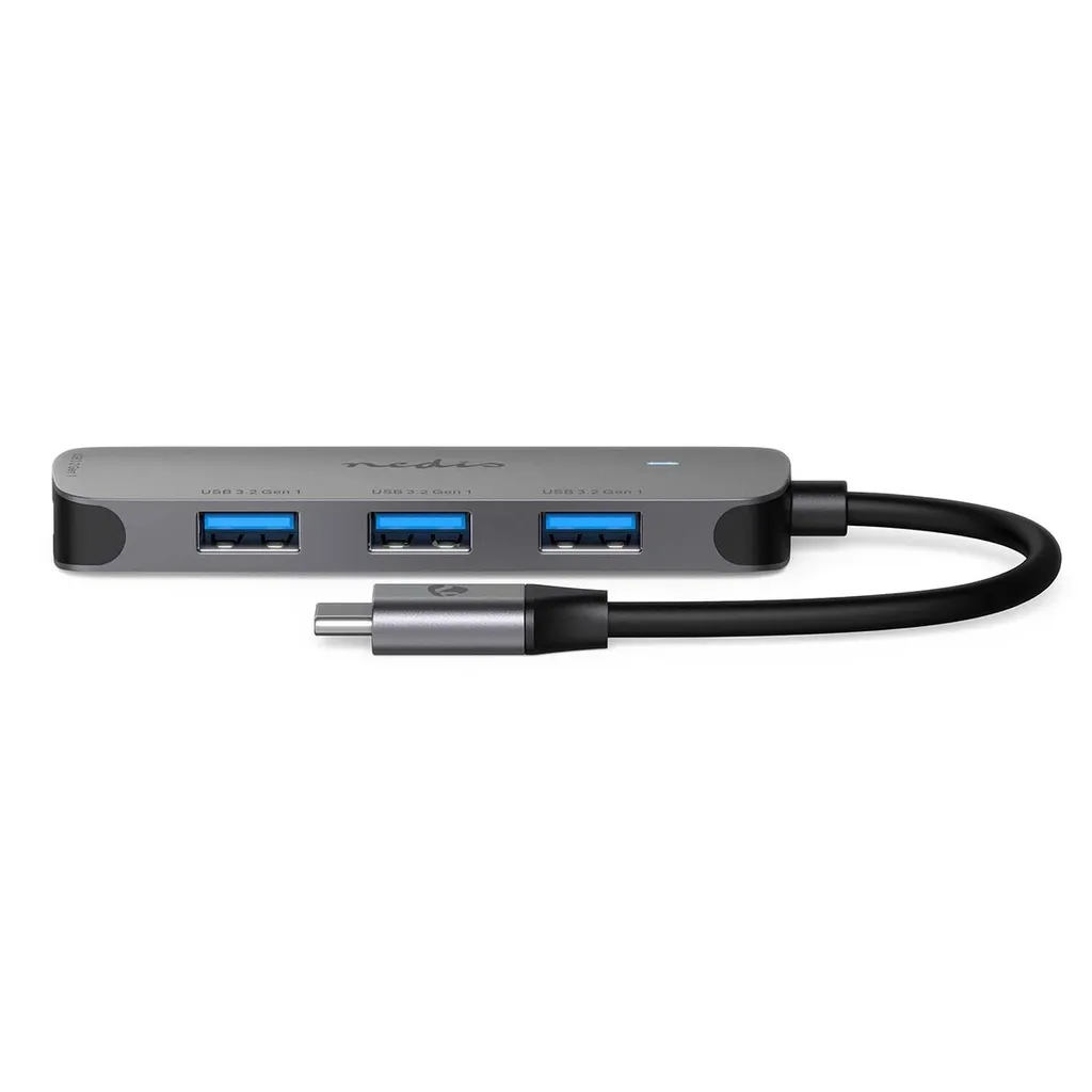 Hub USB-C Nedis CCGB64220GY01 - Miglior Accessorio per Smart Working
