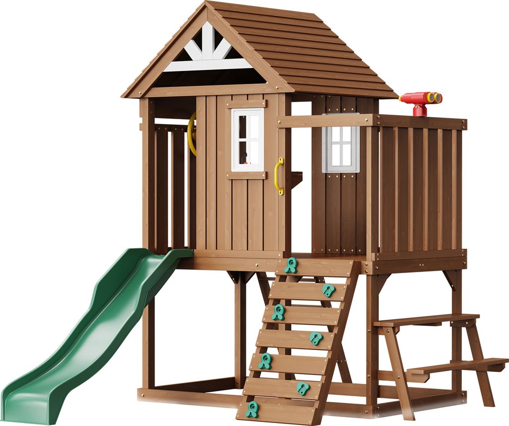 Maison de jeu en bois VEVOR Maison de jeu pour enfants, Image du produit 