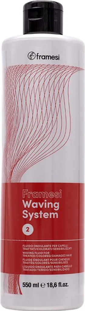 Fluide Ondulant Professionnel pour Permanente Cheveux Abîmés 550ml