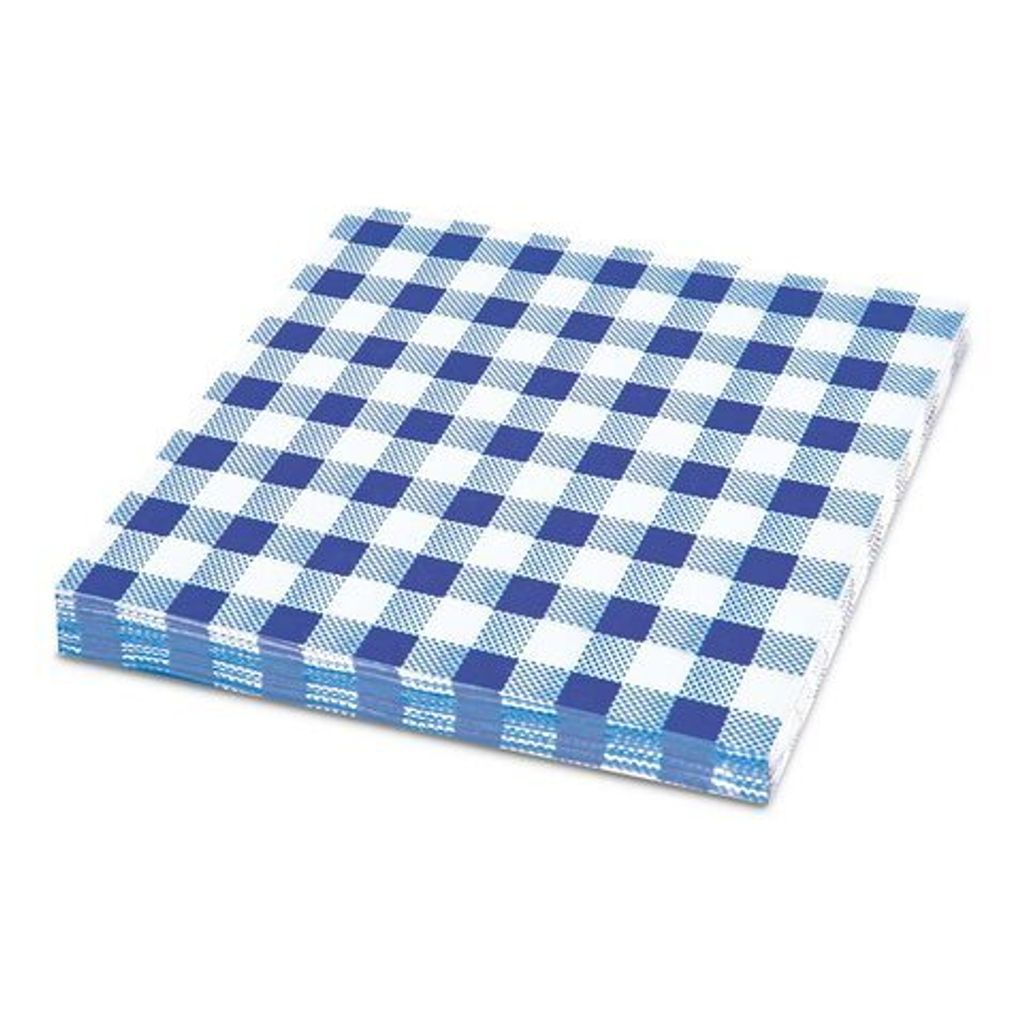 400x Servietten Prägeservietten 33 x 33 cm 1-lagig KARO Produktbild 