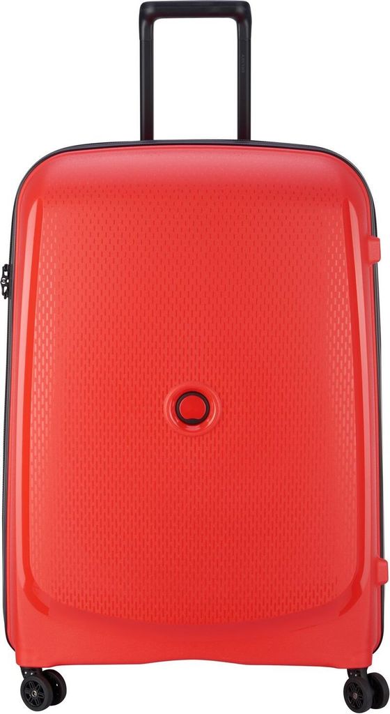 DELSEY PARIS Belmont Plus 4 Double Rolls Trolley Mandarine-Orange rot 78cm