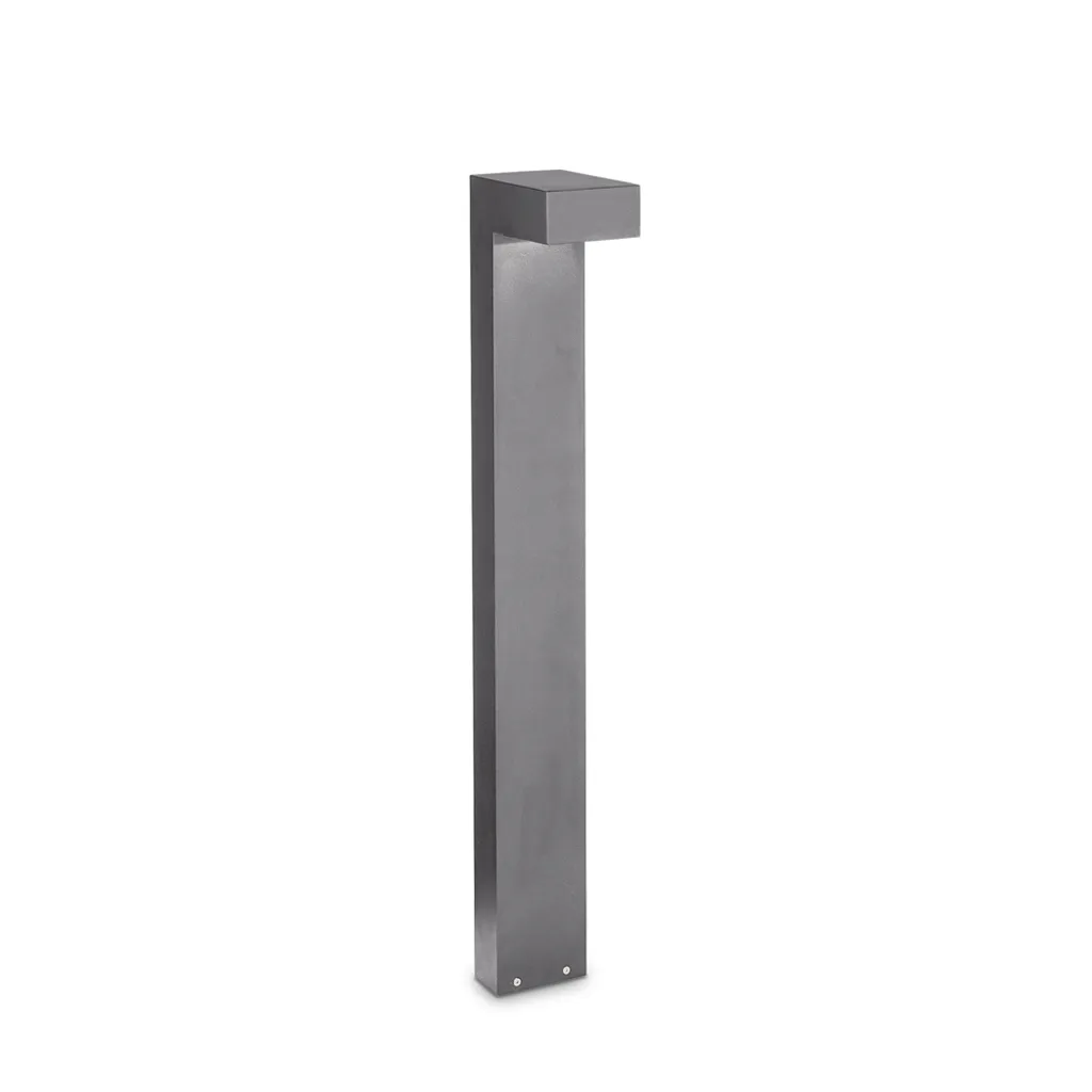 Borne Lumineuse de Jardin Grise 80cm Sirio Double Faisceau LED 3W
