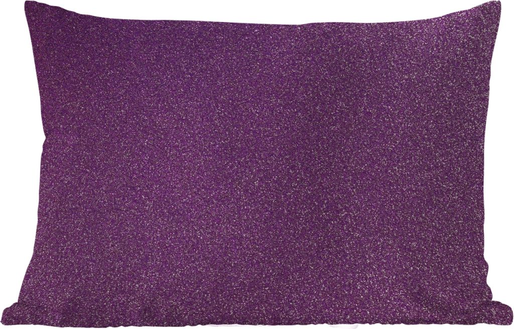 MuchoWow Outdoor Kissen - Glitzer - Rosa - Design - Abstrakt - 50x30 cm - Wetterfest - Lounge Kissen - Sofa kissen - Wohnzimmer Dekoration