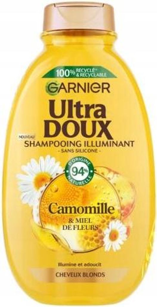 GARNIER ULTRA DOUX Kamille Aufhellendes Blond-Shampoo 300ml