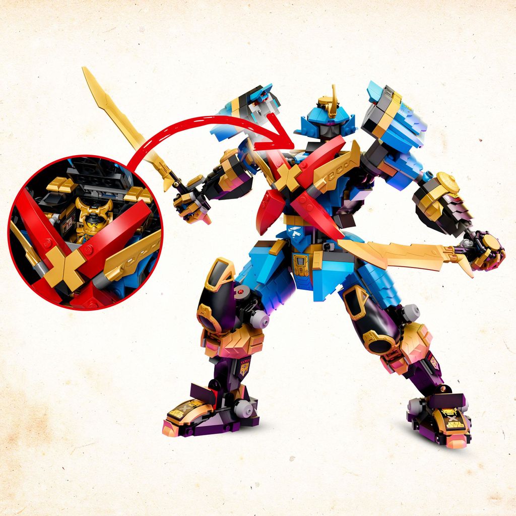 MagicYa様 set LEGO 71775 Nyas Samurai-X-Mech : Amazon.pl: Zabawki