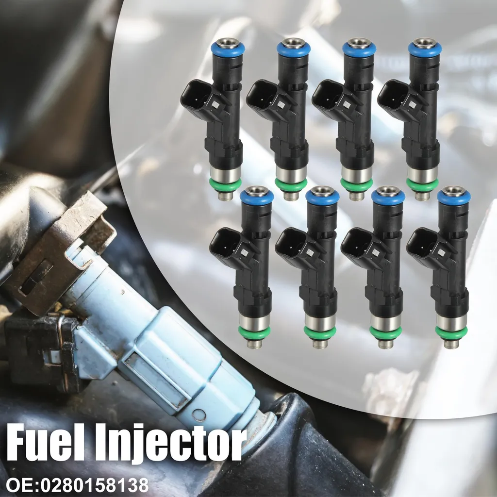 Injecteur 0280158138 pour Ford F250 F350 Essence Anti-Ratés x8
