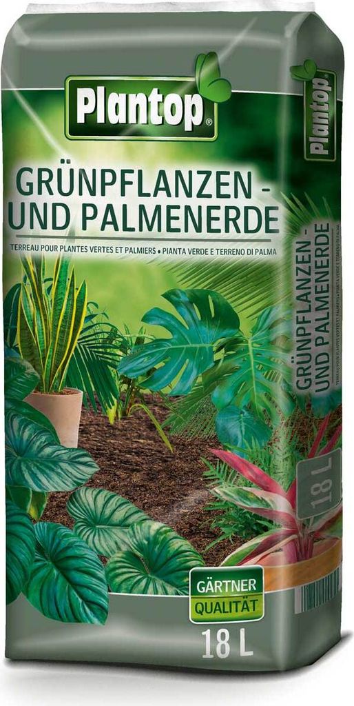 Plantop Grünpflanzen- und Palmenerde 18 L
