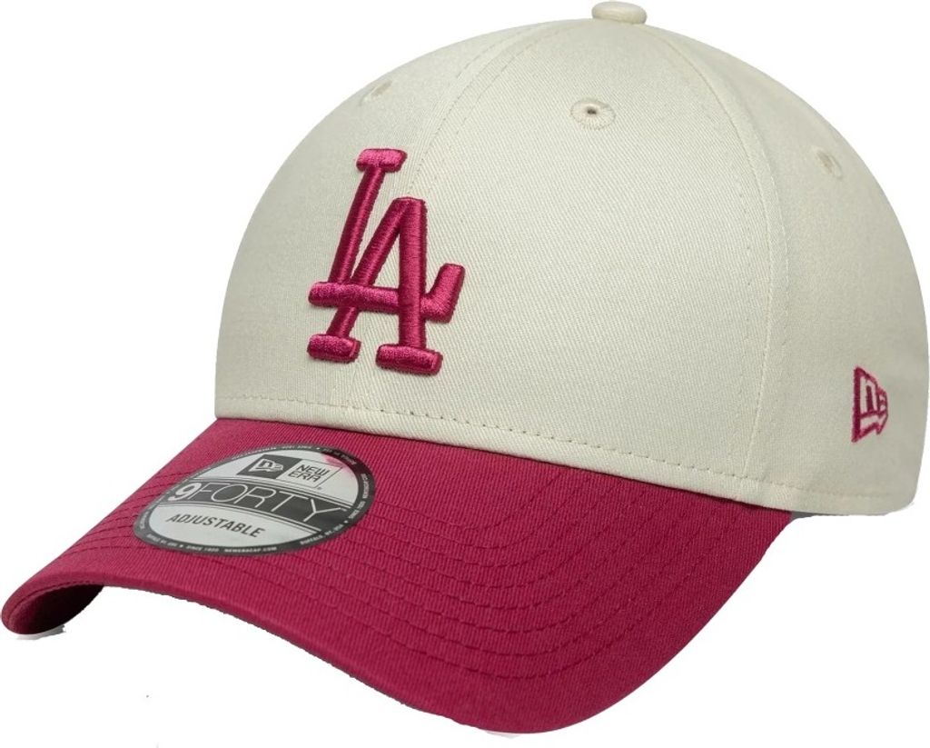 NEW ERA LA DODGERS MLB SIDE SCRIPT 9FORTY Beige Produktbild 