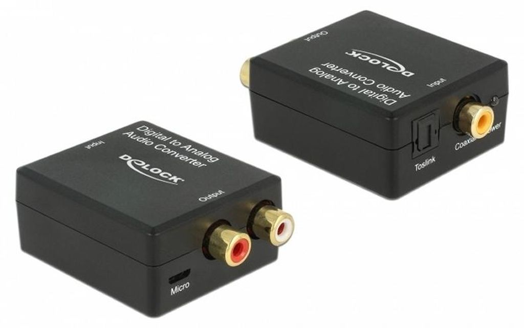 DELOCK Konverter Audio Digital > Analog HD Bu > Bu Produktbild 