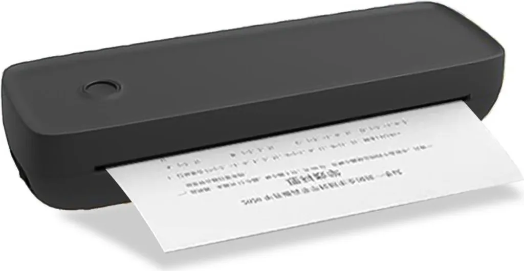 Stampante Portatile A4 INF 300 DPI Wireless - Soluzione Smart Working Nero
