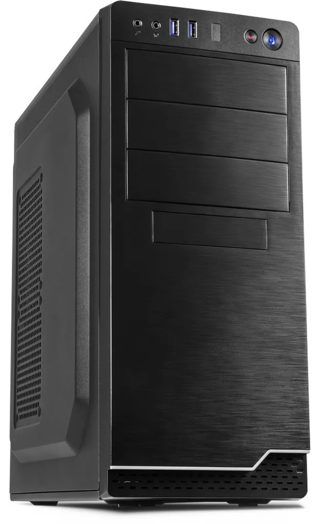 Boîtier PC Complet Inter-Tech IT-5916 avec Alimentation : Montage Facile