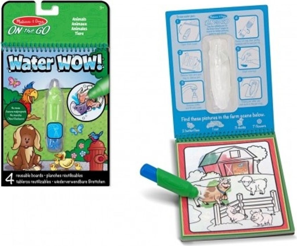 Melissa & Doug WaterWOW Aqua-kleurboek Dieren – 4 Productafbeelding 