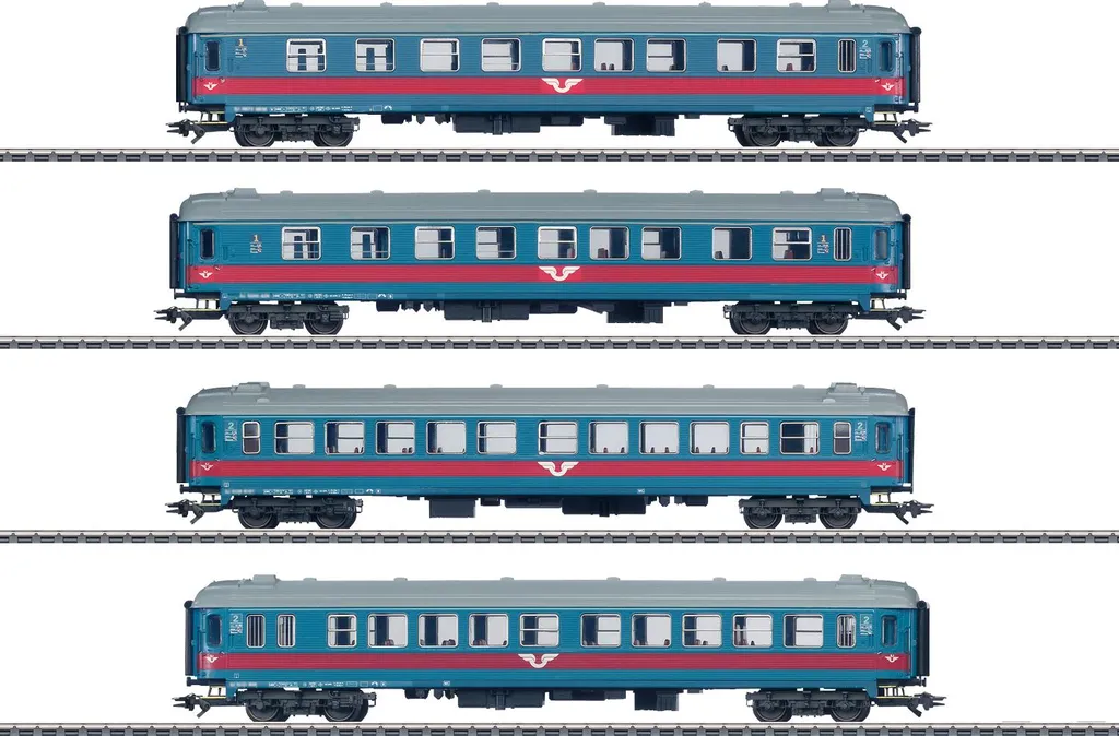 Märklin H0 43789 Coffret de voitures de grandes lignes ICE 3 DB AG