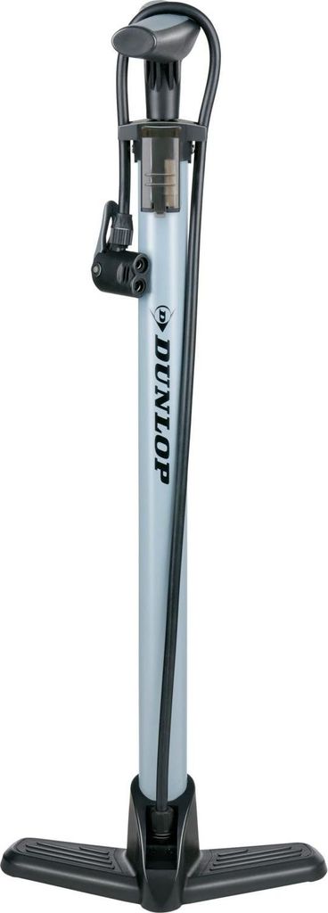 DUNLOP Fahrrad-Standpumpe Grau Produktbild 