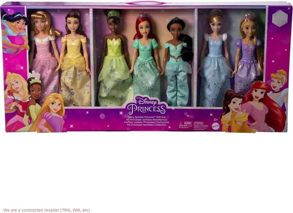 Disney Princess - Märchenhafte Prinzessinnen Set 7tlg Produktbild 