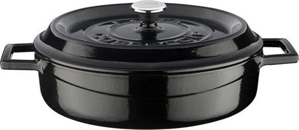 LAVA Metal Kastrol Ø 24 cm 24 L Litinový Černý LVYST24K2B Obrázek produktu 