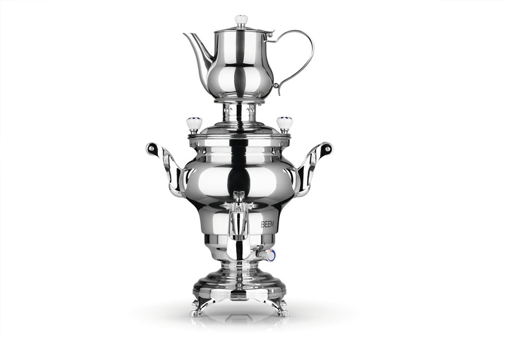 BEEM ODESSA + Samovar 3 l acier inoxydable Théière turque Image du produit 