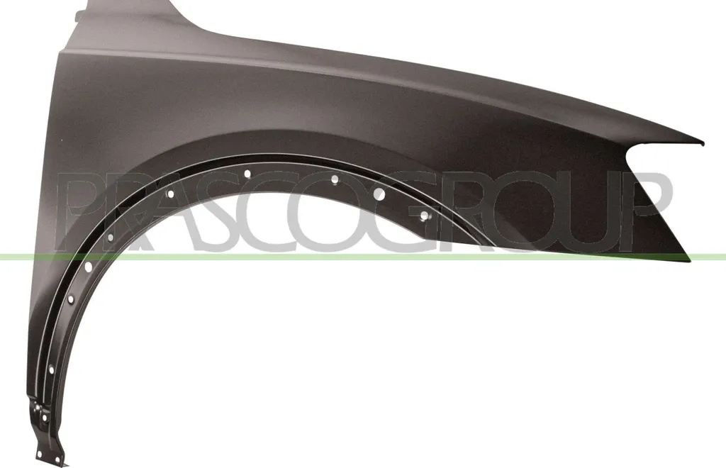Remplacement Aile Avant Droite Audi Q3 8U PRASCO AD8103003 Qualité OE