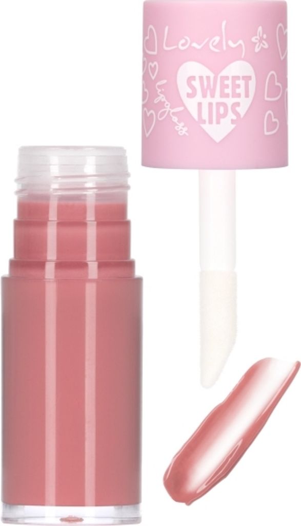 Natürlicher Glanz Lipgloss im Süßen Design, 6 ml – Hochwertiger glänzender Lippenbalsam für ein elegant-natürliches Aussehen