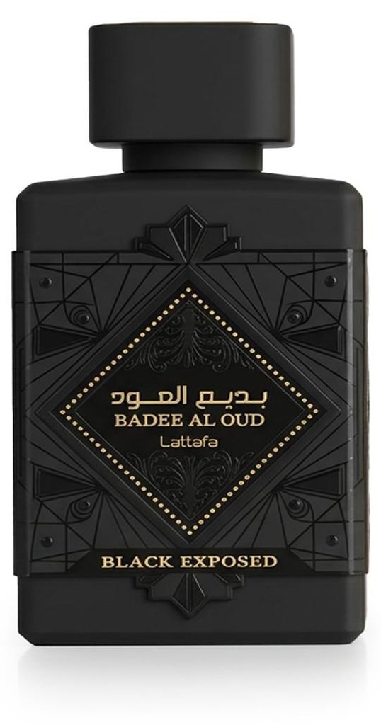 Lattafa Bade'e Al Oud Black Exposed, eau de parfum, 100 ml, Immagine del prodotto 
