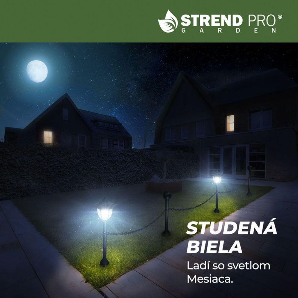 Lampada Strend Pro Garden, catena, recinzione da giardino, Immagine del prodotto 