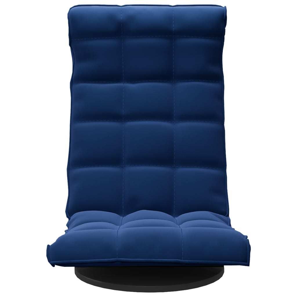 "im Sonderangebot"Einzelsessel moderne - CLORIS - Relaxsessel - Bodenstuhl Drehbar Blau Samt - 60 x 54 x 34 cm - DEMöbel9664011