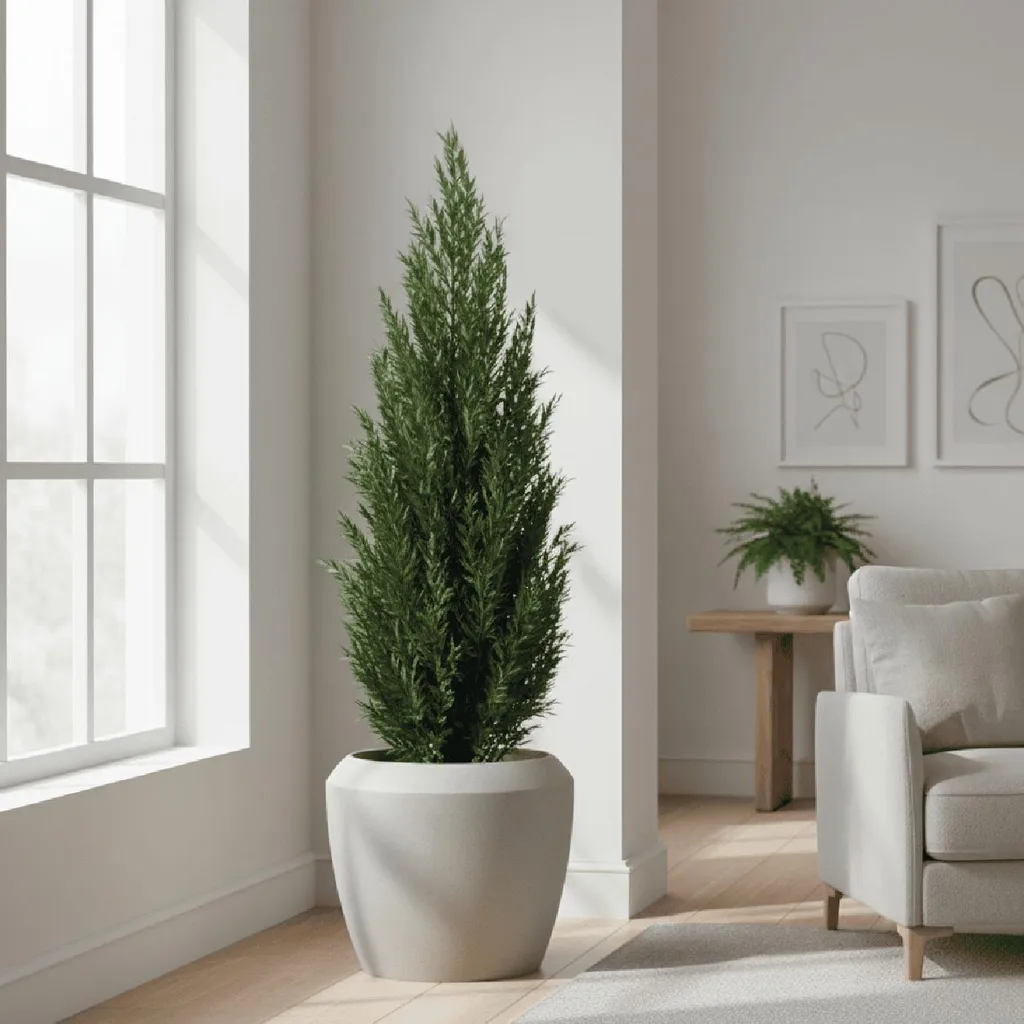 Pot de fleurs Liora Argent 34x31 : Modernisez votre Déco Intérieure - 8