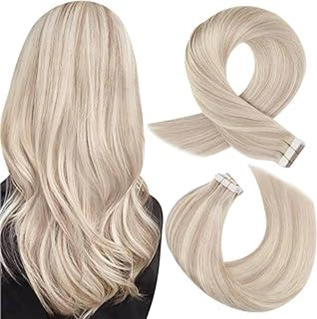 Moresoo Extensions 30cm Ash Blonde Mix: Volume da Star per Eventi