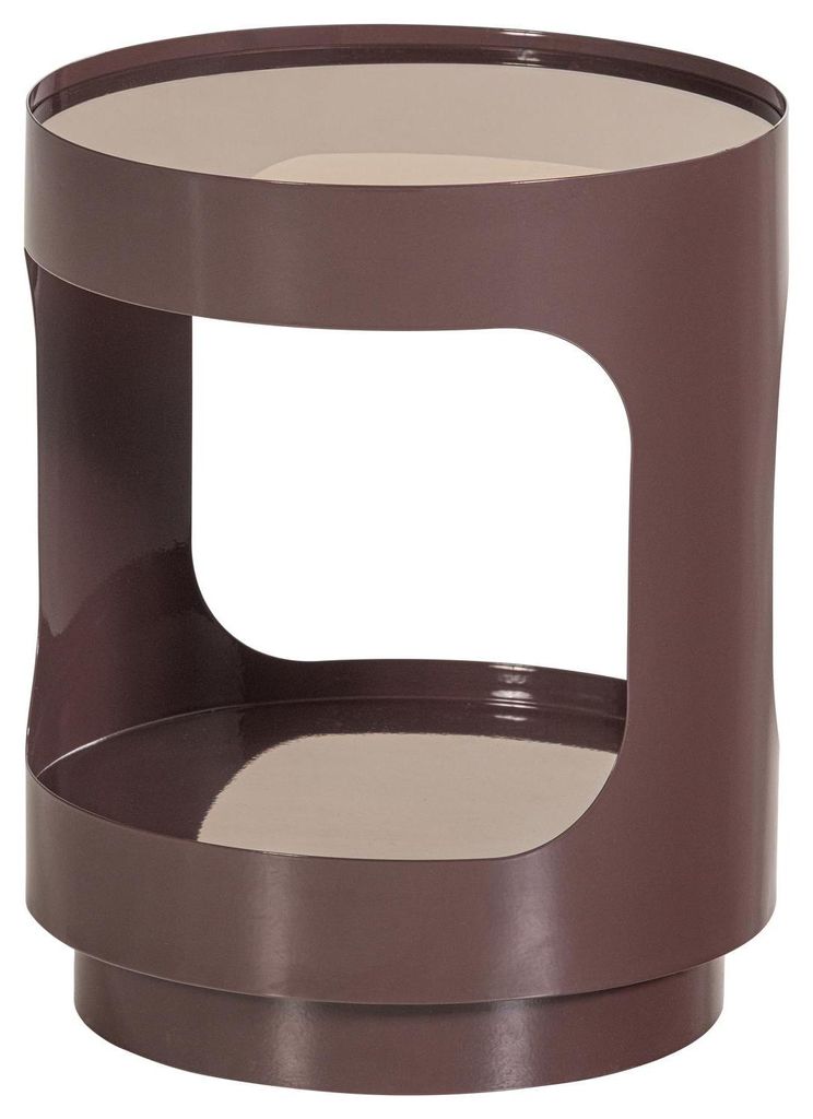 Sero Beistelltisch Metal/Glass Braun Produktbild 