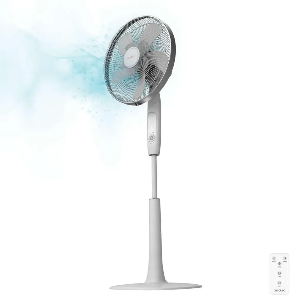 Ventilateur sur Pied Connecté EnergySilence 1010 avec Wi-Fi et LED Cecotec