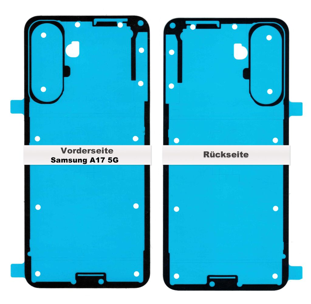 Samsung Galaxy A17 5G Akkudeckel Klebefolie Kleber Produktbild 