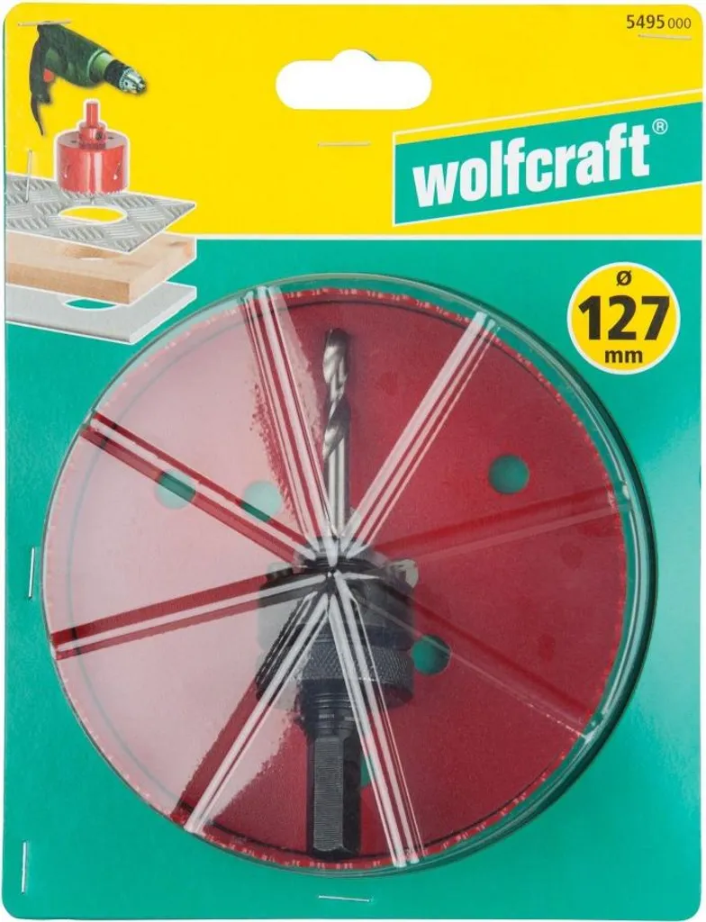 Sega a Tazza Wolfcraft 127 mm: Il Tuo Alleato per la Casa!