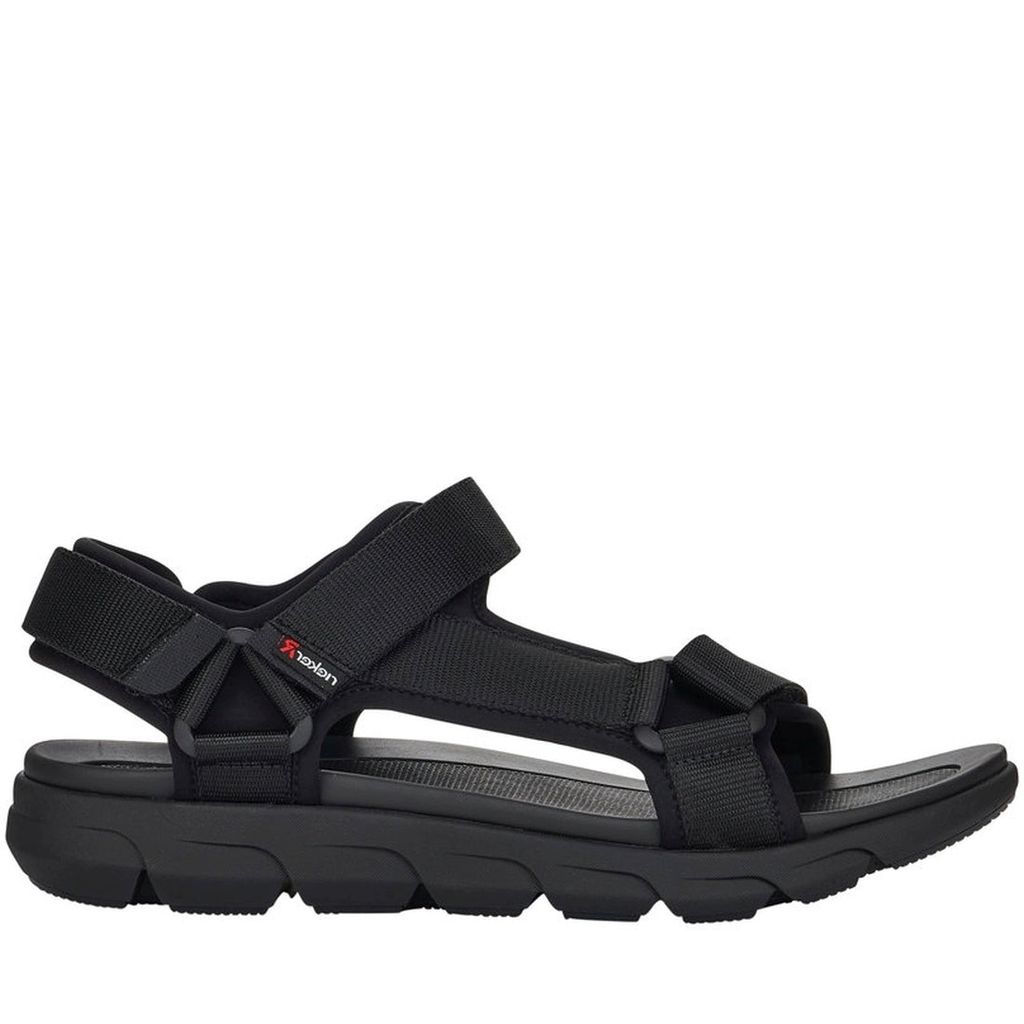 Rieker Herren Klassische Sandalen 20802-01 Farbe: Schwarz Produktbild 