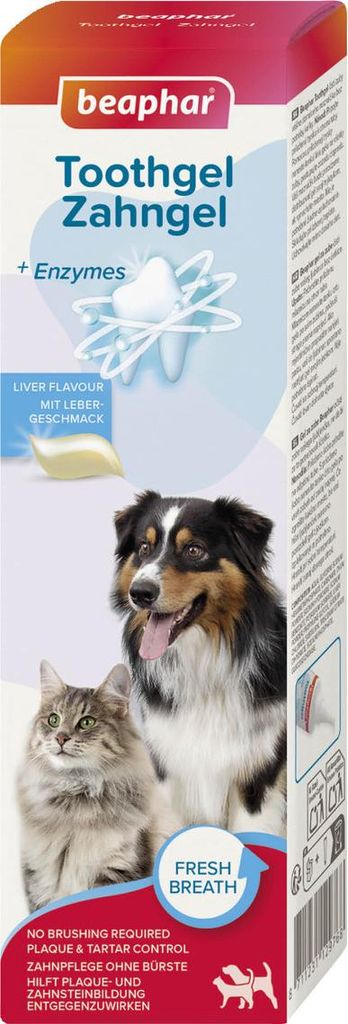 Beaphar Zahngel für Hunde 100 g Produktbild 
