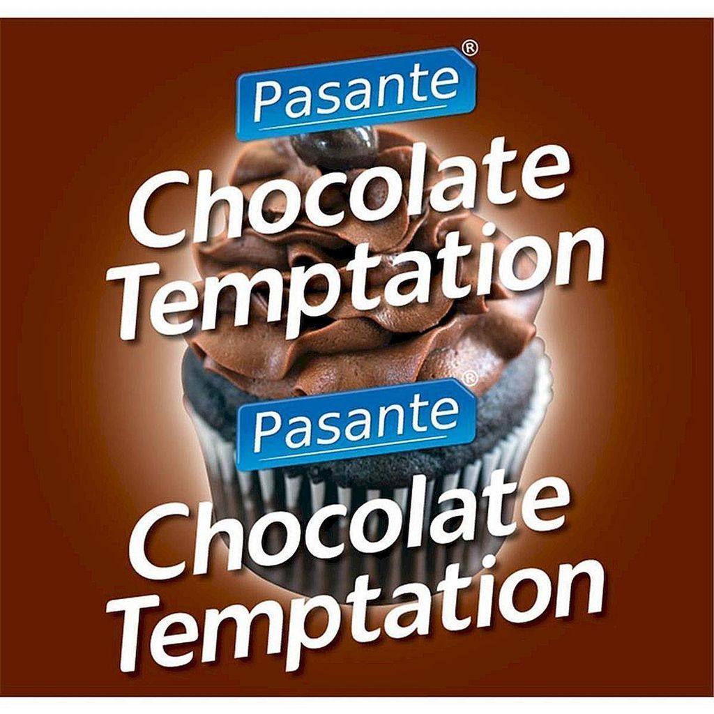Pasante - Kondomy Příchuť Čokoláda Pokušení Sáček 144 Kusů Obrázek produktu 