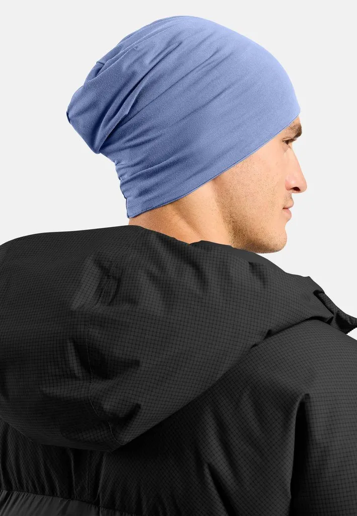 Bonnet Réversible Odlo 21805 Skipper Blue en Maille Technique Taille Unique - 7