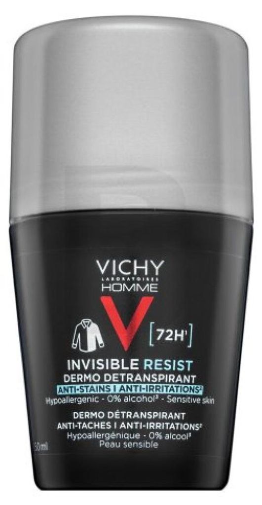 Vichy Homme deodorant 72H Invisible Resist Detranspirant 50 Obrázok produktu 